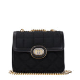 Gucci Mini Deco Shoulder Bag in Black