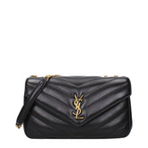 Saint Laurent Niki Envelope Chain Bag with Pouch in Black Leather