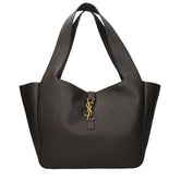 Saint Laurent Le 5 À 7 Hobo Bag Dark Moss Green Leather