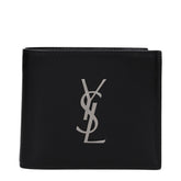 Saint Laurent Men's Black Leather Wallet
