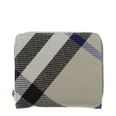 Burberry Lichene Check Zip Wallet