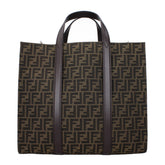 Fendi FF jacquard-motif tote bag