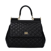 Dolce & Gabbana Medium Sicily Handbag – Black