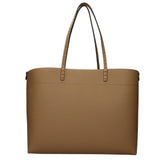Fendi Medium Roll Brown Selleria shopper with 218 hand-sewn topstitches