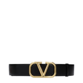 Valentino Garavani Reversible Nero Marrone Leather Belt – 4cm