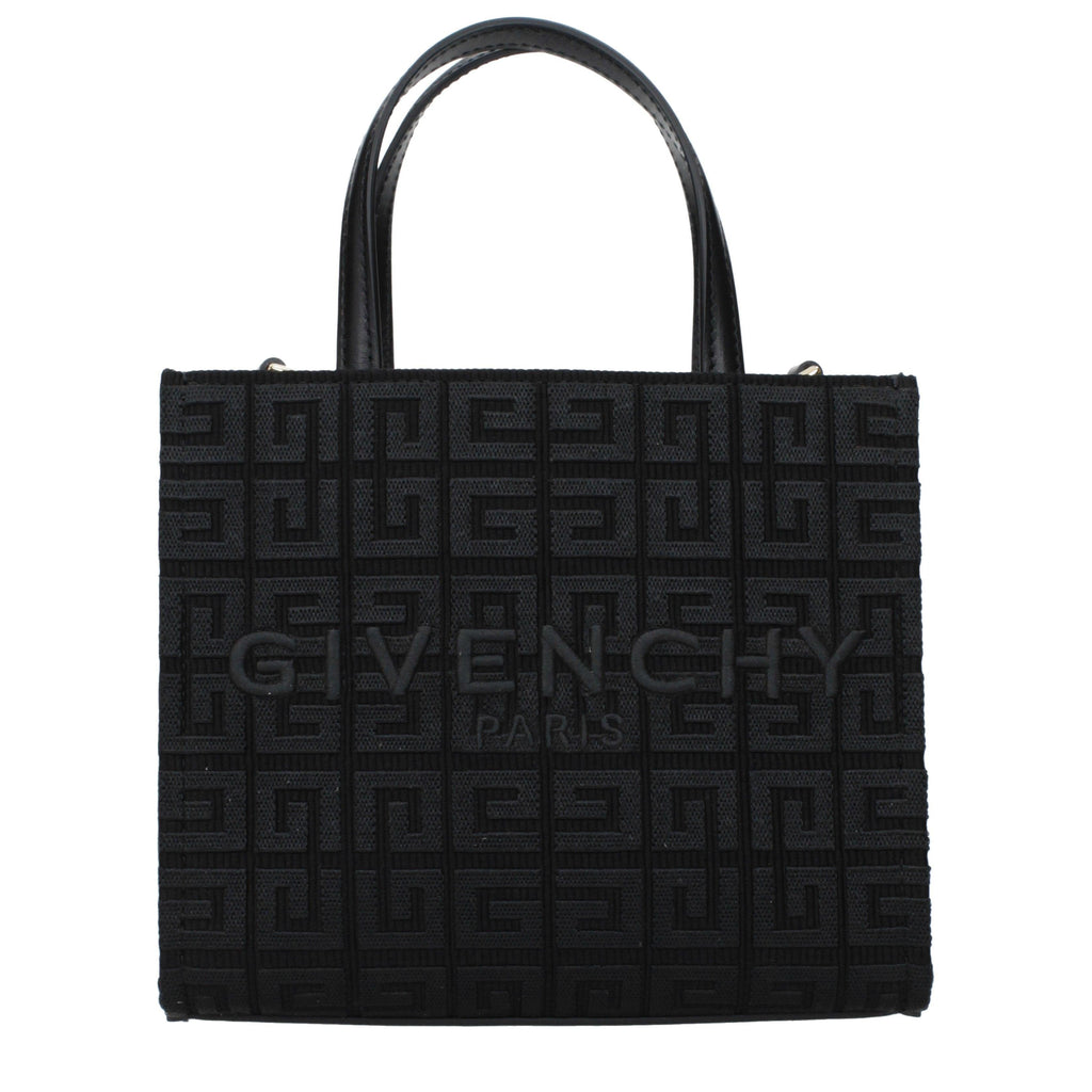 Givenchy Paris Mini Canvas Tote Bag - Black