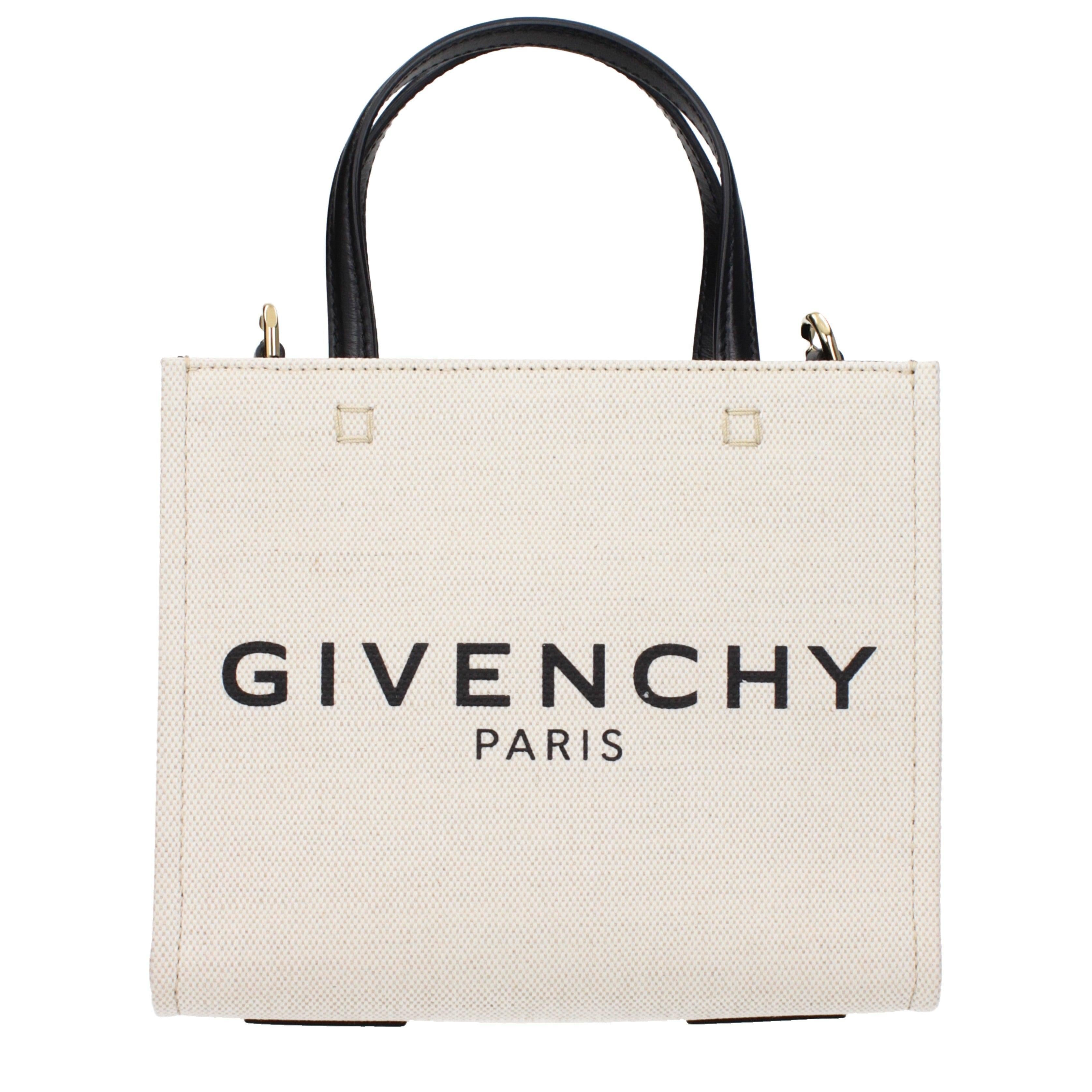 Givenchy Mini Canvas Tote Bag in Beige Main image