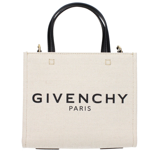 Givenchy Mini Canvas Tote Bag in Beige