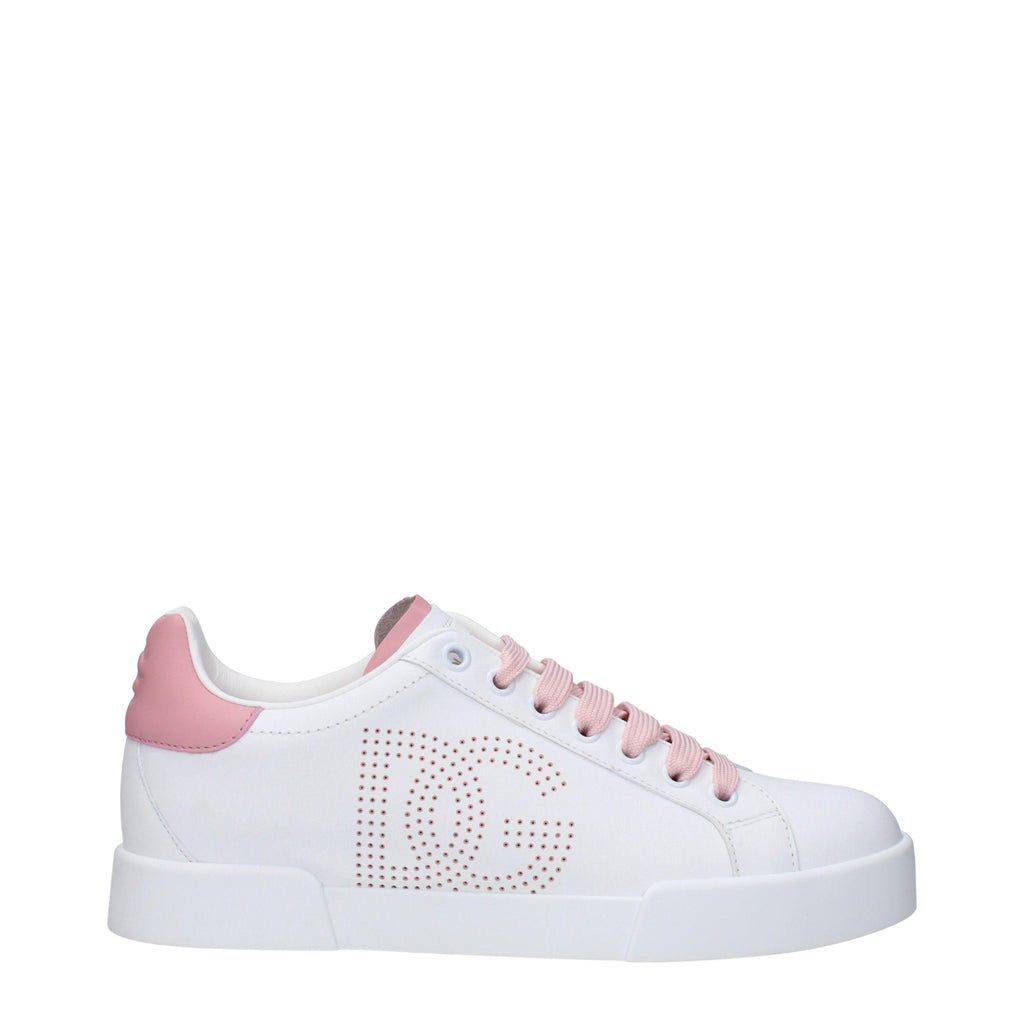 Dolce & Gabbana Perforated Logo Women's Sneakers