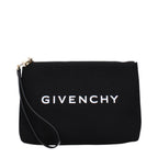 Givenchy Women's Logo Canvas Clutch Bag