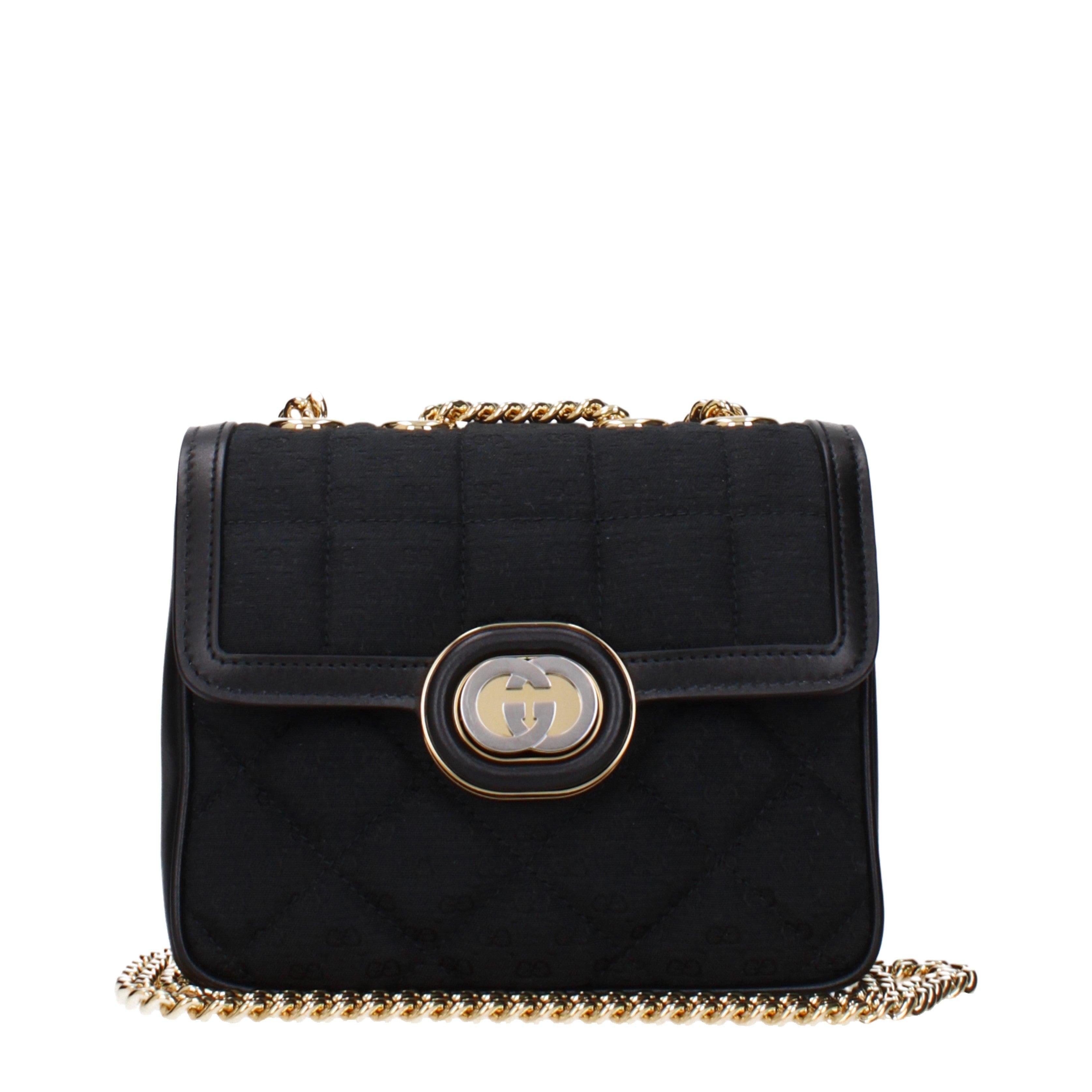 Gucci Mini Deco Shoulder Bag in Black Main image