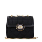 Gucci Mini Deco Shoulder Bag in Black
