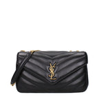 Saint Laurent Niki Envelope Chain Bag with Pouch in Black Leather