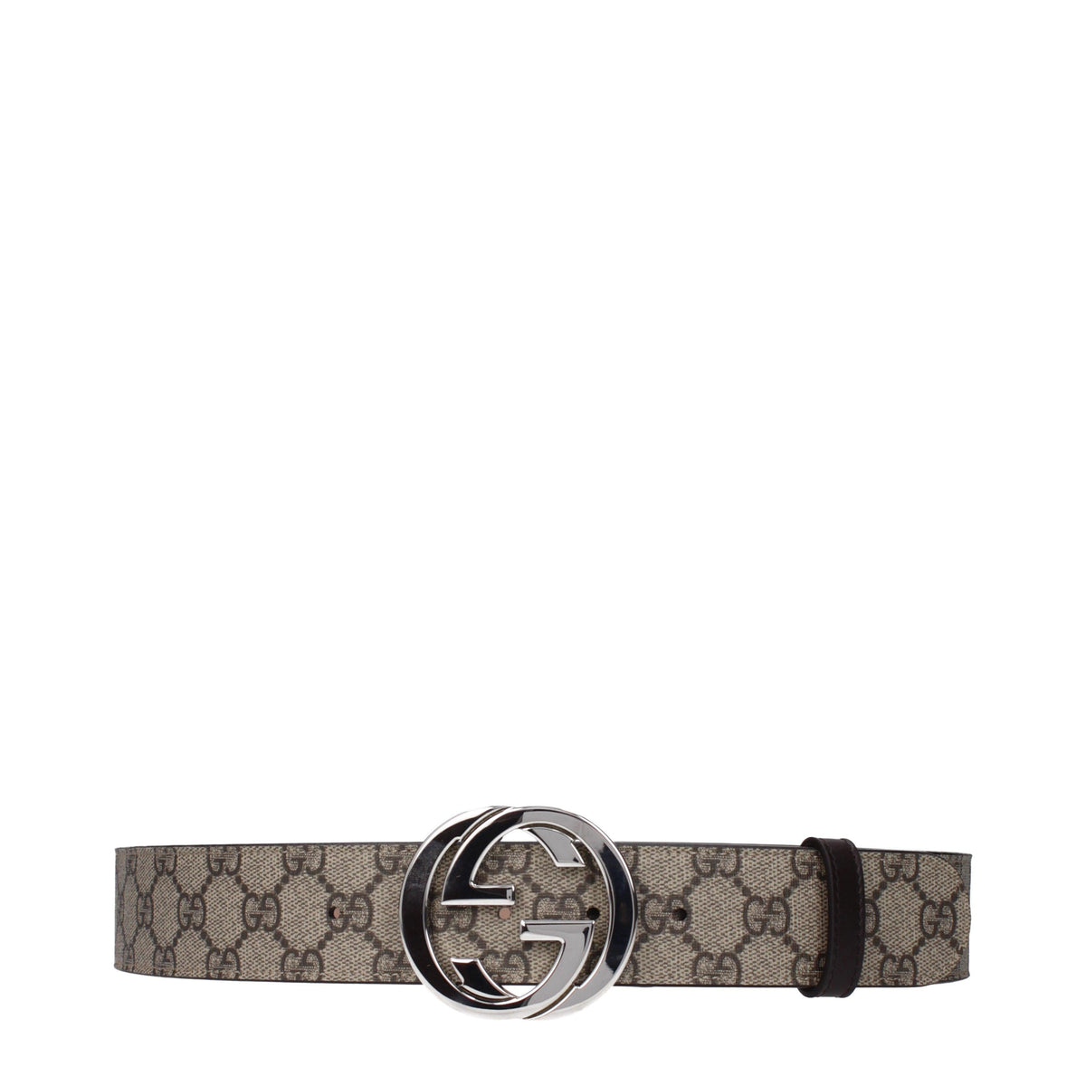 Gucci Beige GG Supreme Interlocking G Belt (Copy)