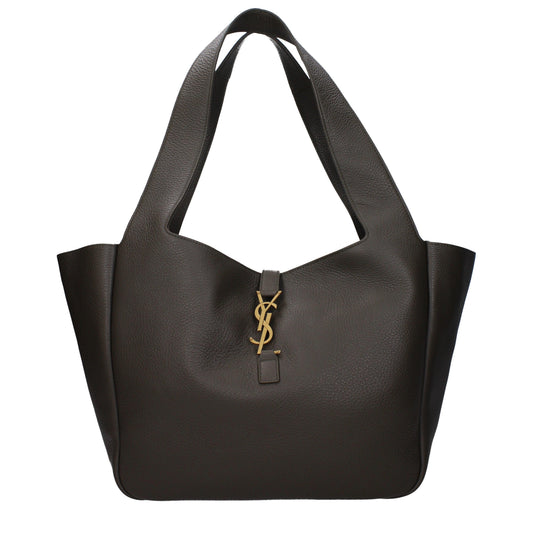 Saint Laurent Le 5 À 7 Hobo Bag Dark Moss Green Leather