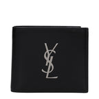 Saint Laurent Men's Black Leather Wallet