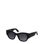 Alexander McQueen Black Rectangular Sunglasses