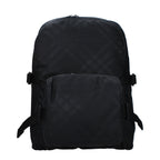 Burberry Black Tonal Check Backpack