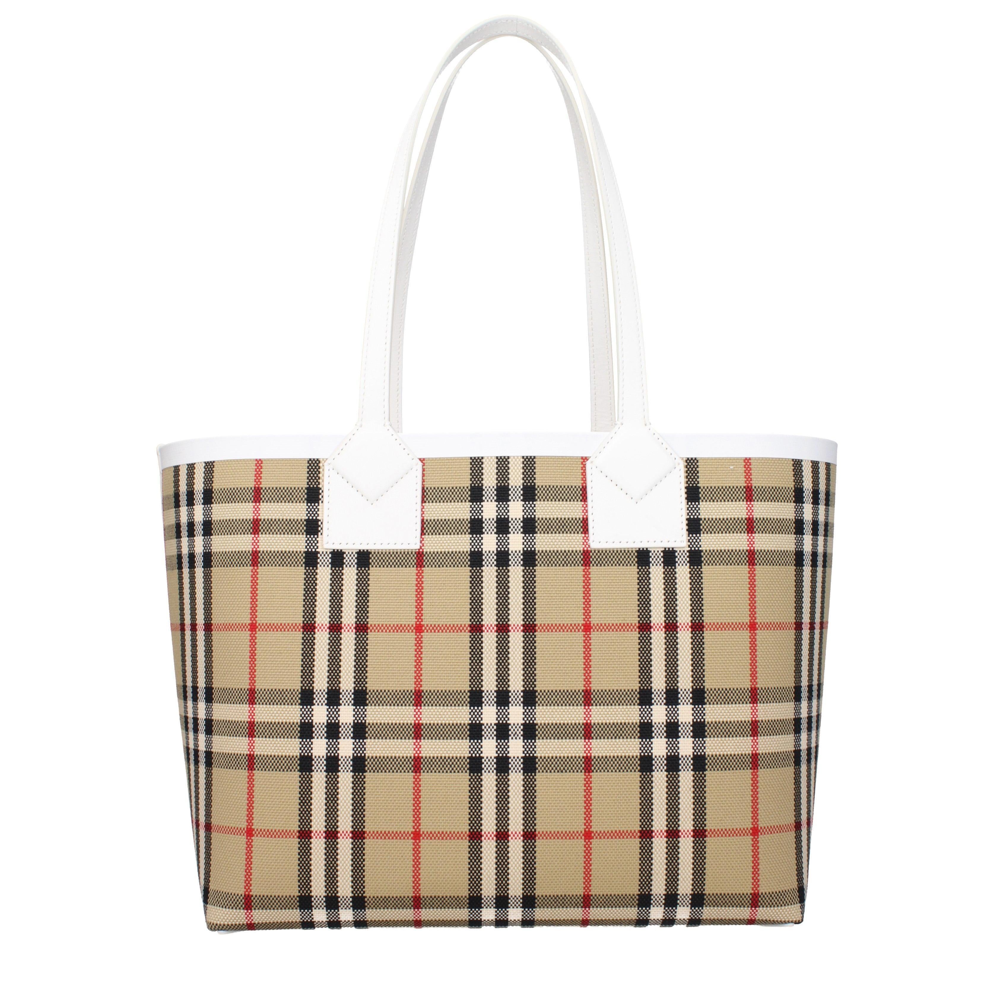Burberry Check Tote with Detachable Pouch Main image