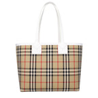 Burberry Check Tote with Detachable Pouch
