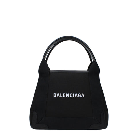Balenciaga Small Tote Bag – Nero Tessuto & Leather