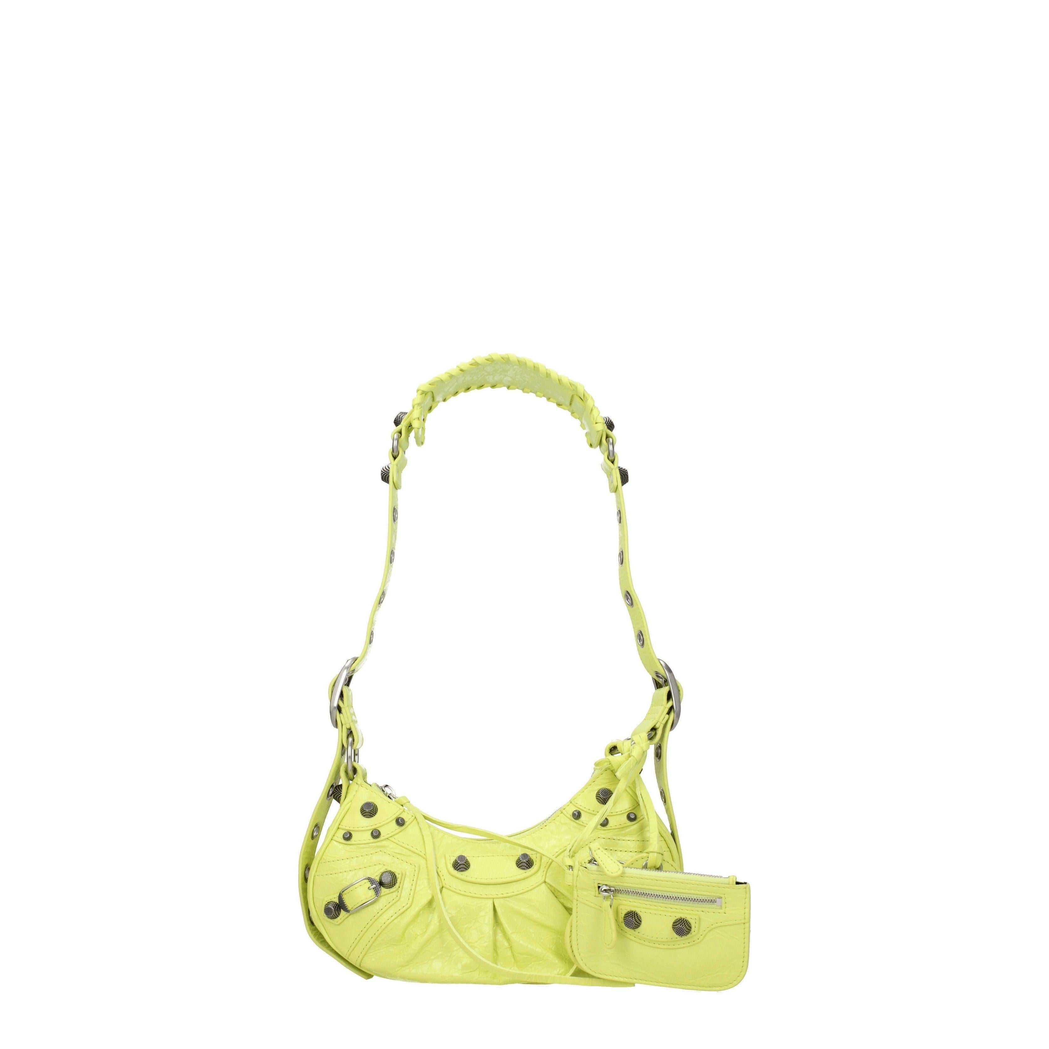 Balenciaga Le Cagole XS shoulder bag - yellow