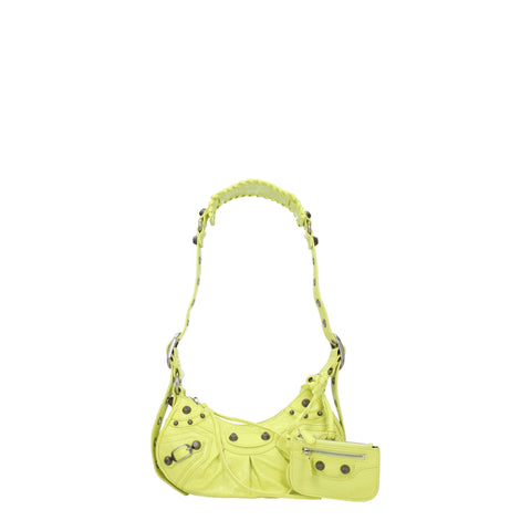 Balenciaga Le Cagole XS shoulder bag - yellow