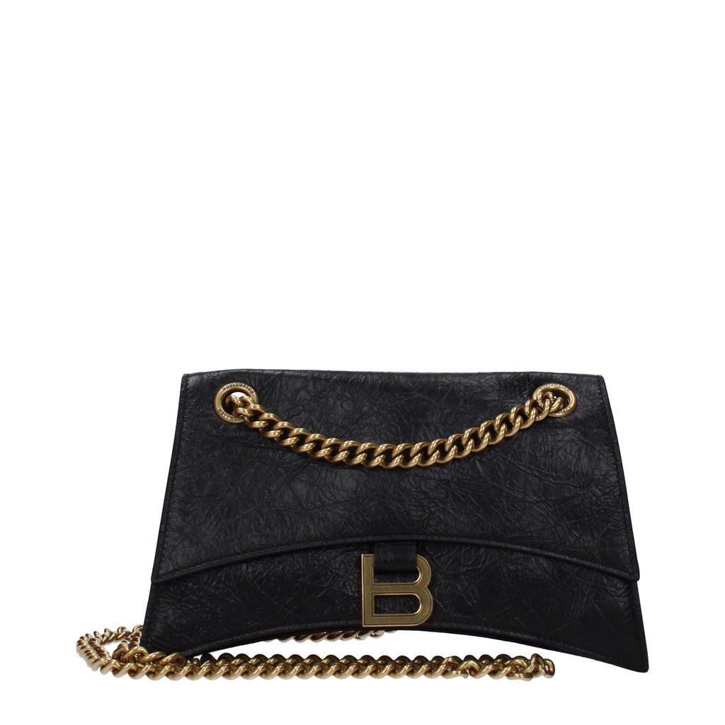 Balenciaga Crush Small Chain Bag in black