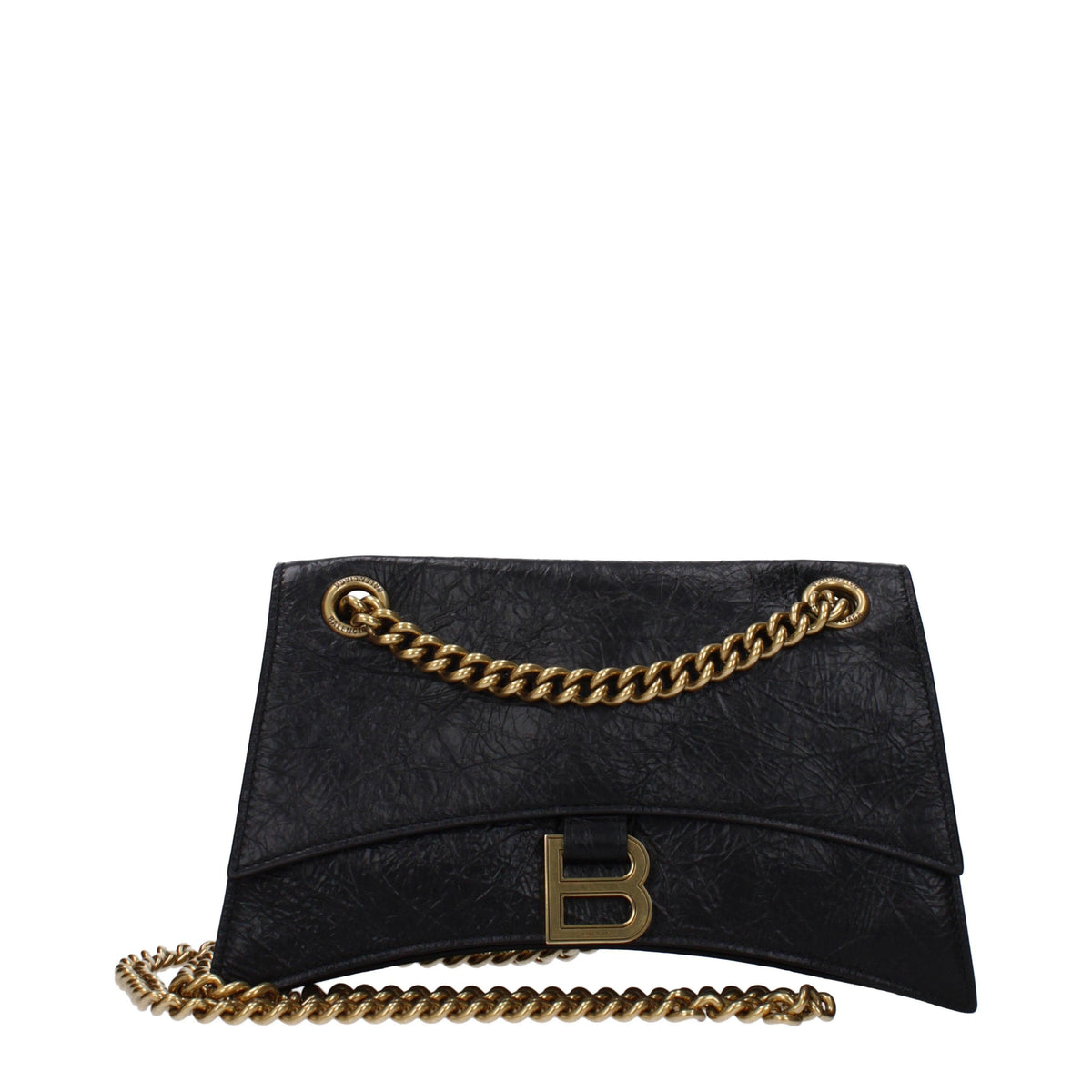 Balenciaga Crush Small Chain Bag in black