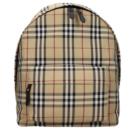 Burberry Beige House Check Backpack