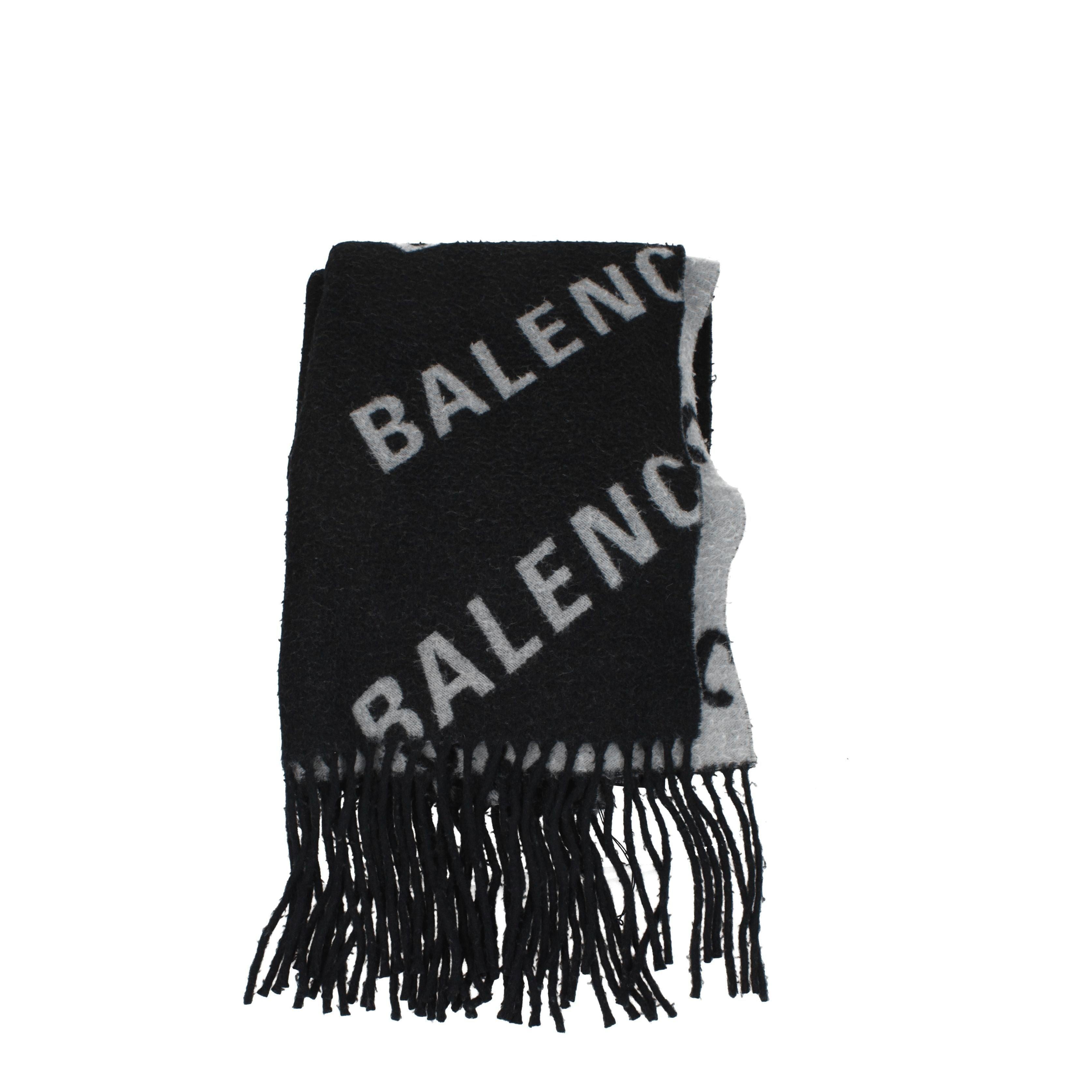 Balenciaga Wool Logo Scarf Main image