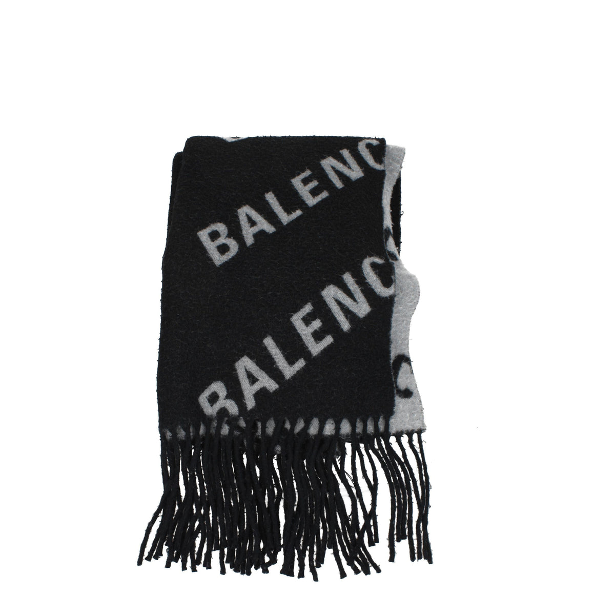 Balenciaga Wool Logo Scarf