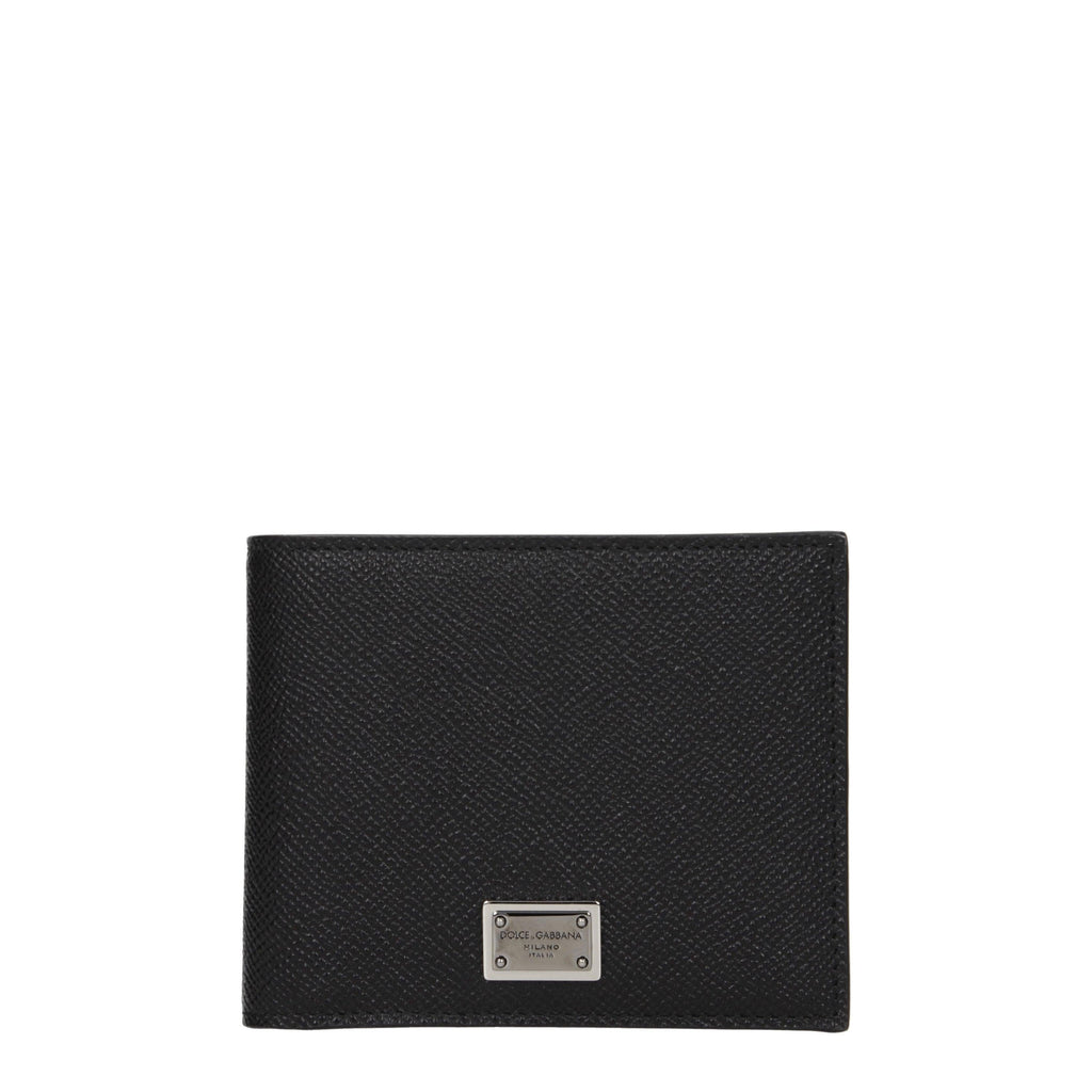 Dolce & Gabbana Men's Black Leather Wallet