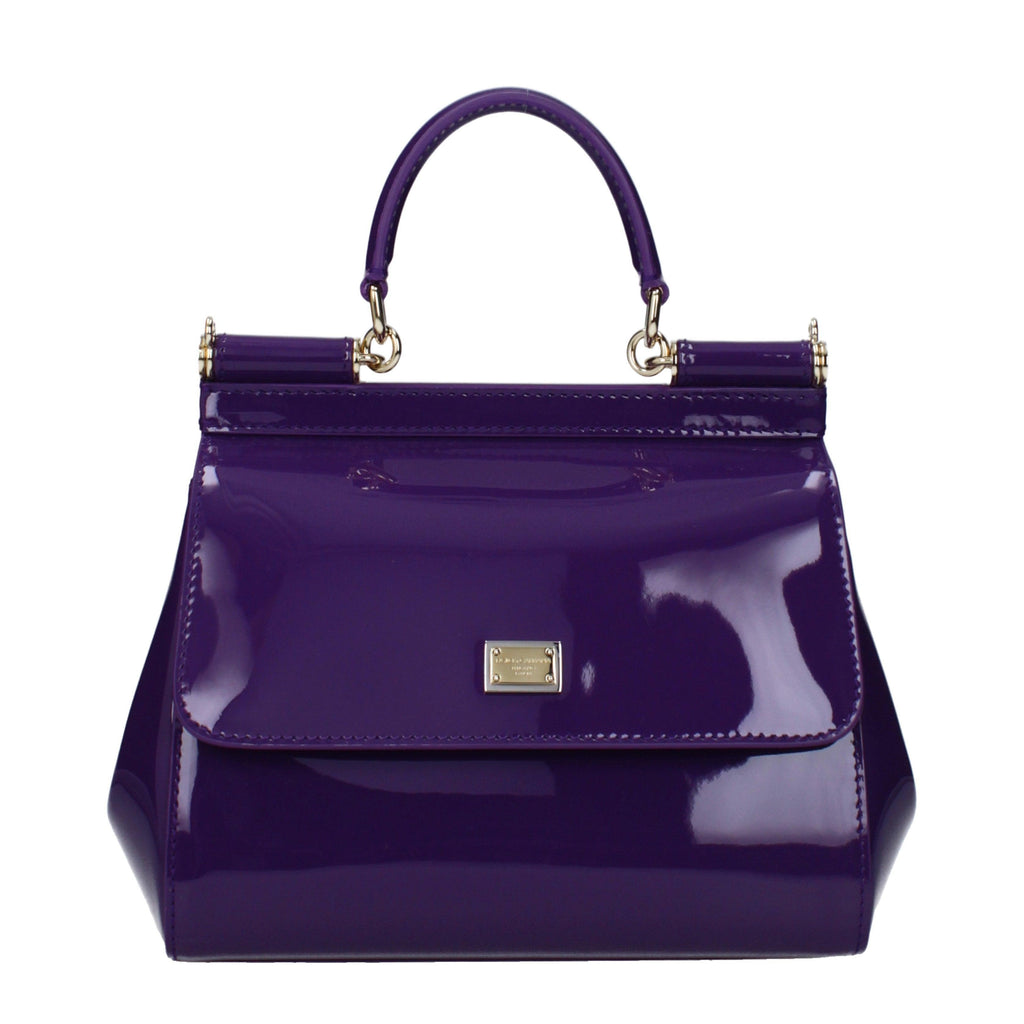 Dolce & Gabbana Sicily Medium Handbag – Violet