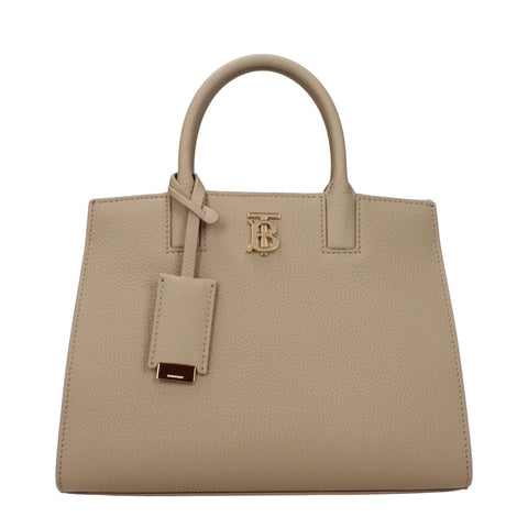 Burberry TB Logo Luxury Leather Handbag
