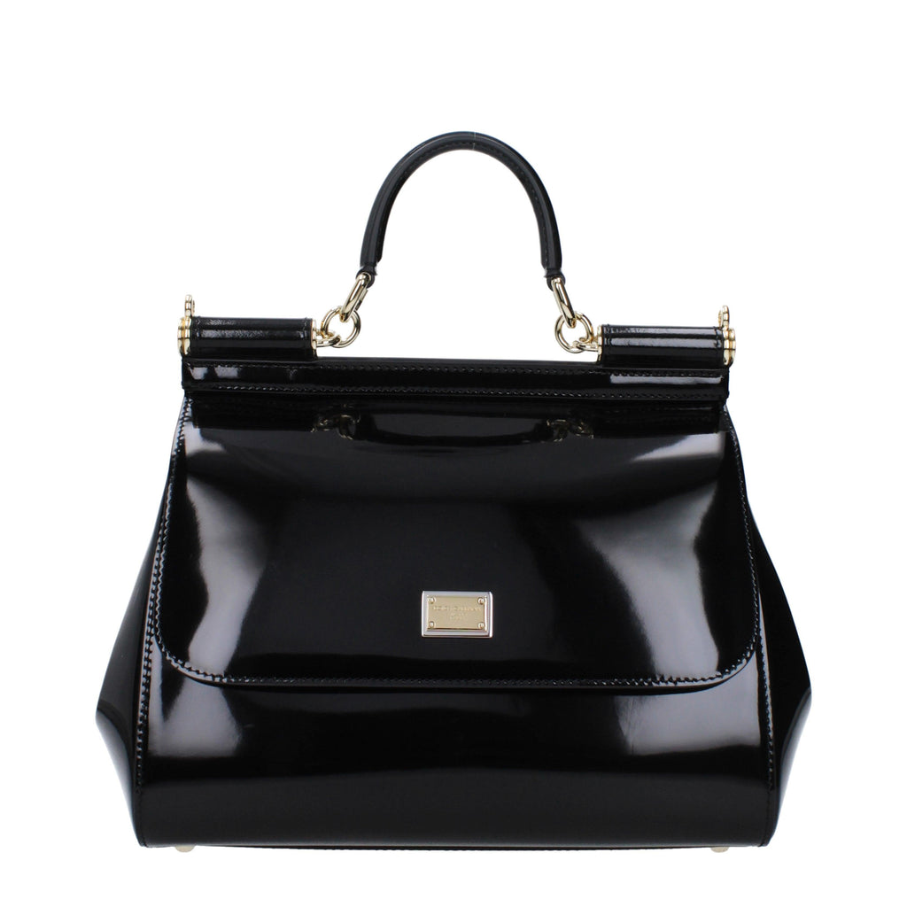 Dolce & Gabbana Large Sicily Handbag – Black