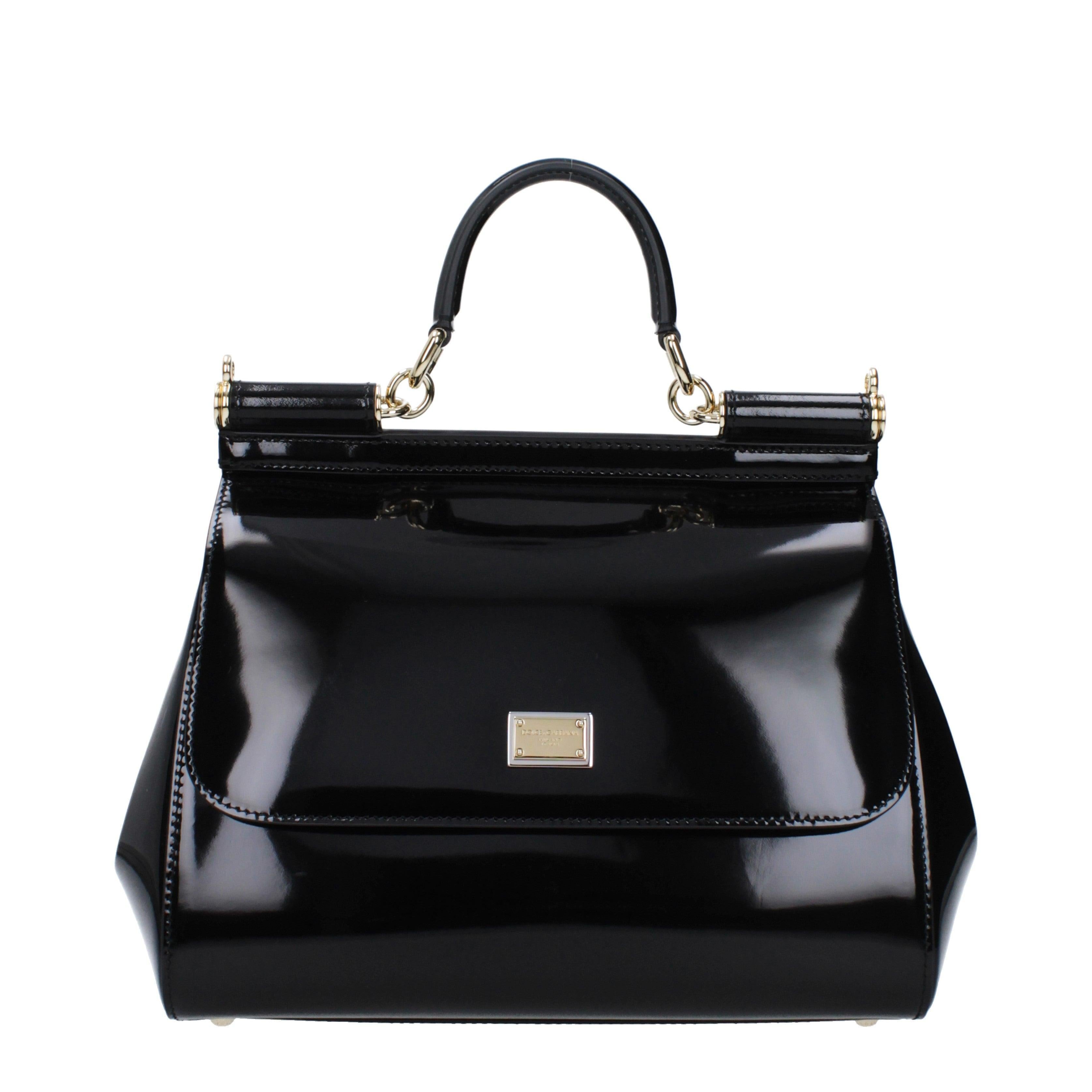 Dolce & Gabbana Large Sicily Handbag – Black