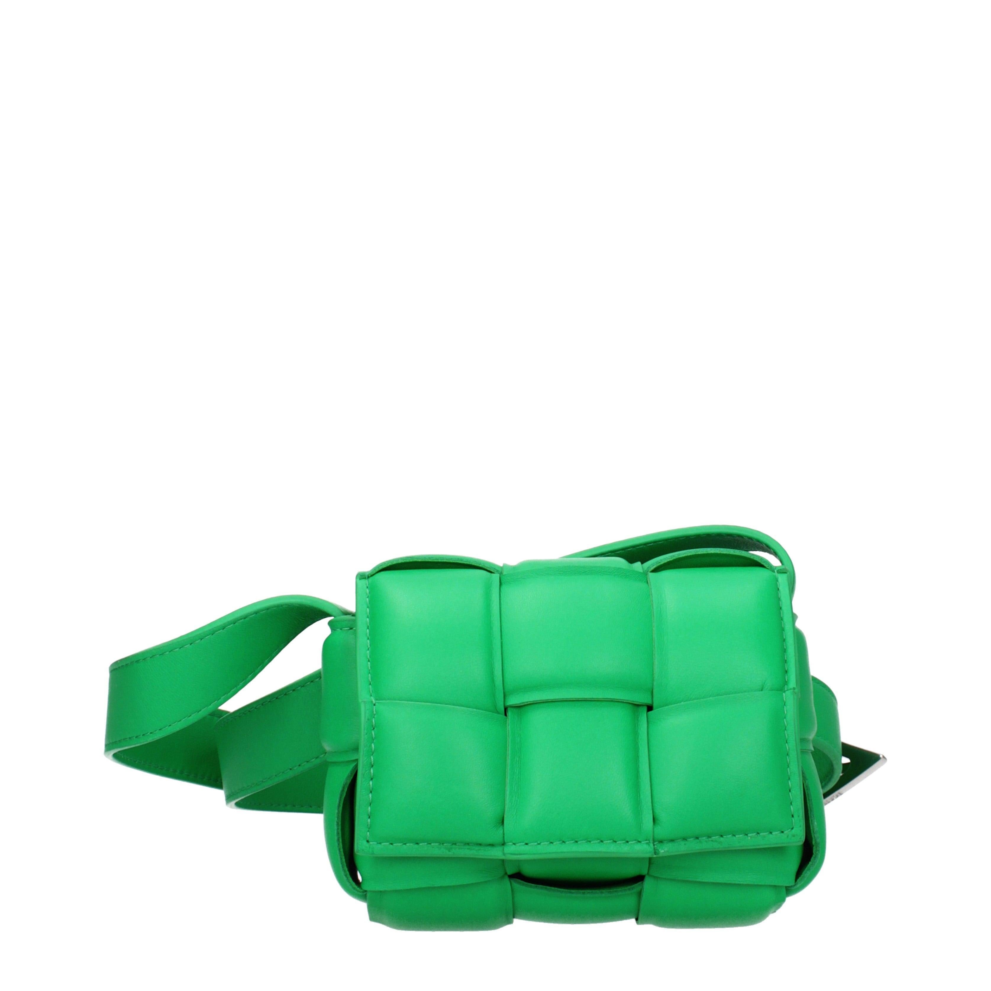 Bottega Veneta The Iconic Mini Crossbody Bag - Green