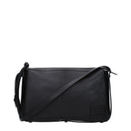 Fendi Black Leather Crossbody Bag for Men