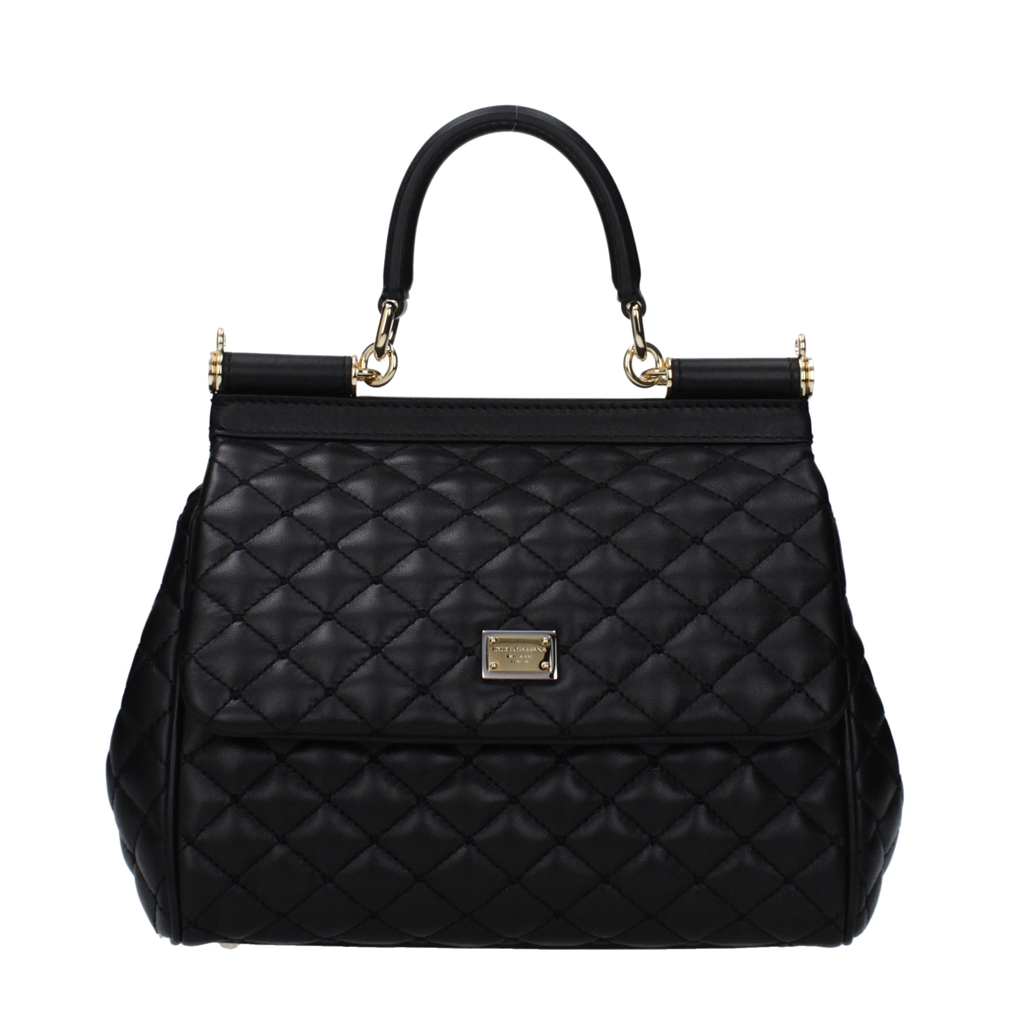 Dolce & Gabbana Medium Sicily Handbag – Black Main image