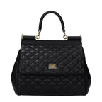 Dolce & Gabbana Medium Sicily Handbag – Black