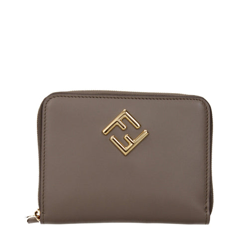 Fendi Women's Brown Leather Wallet