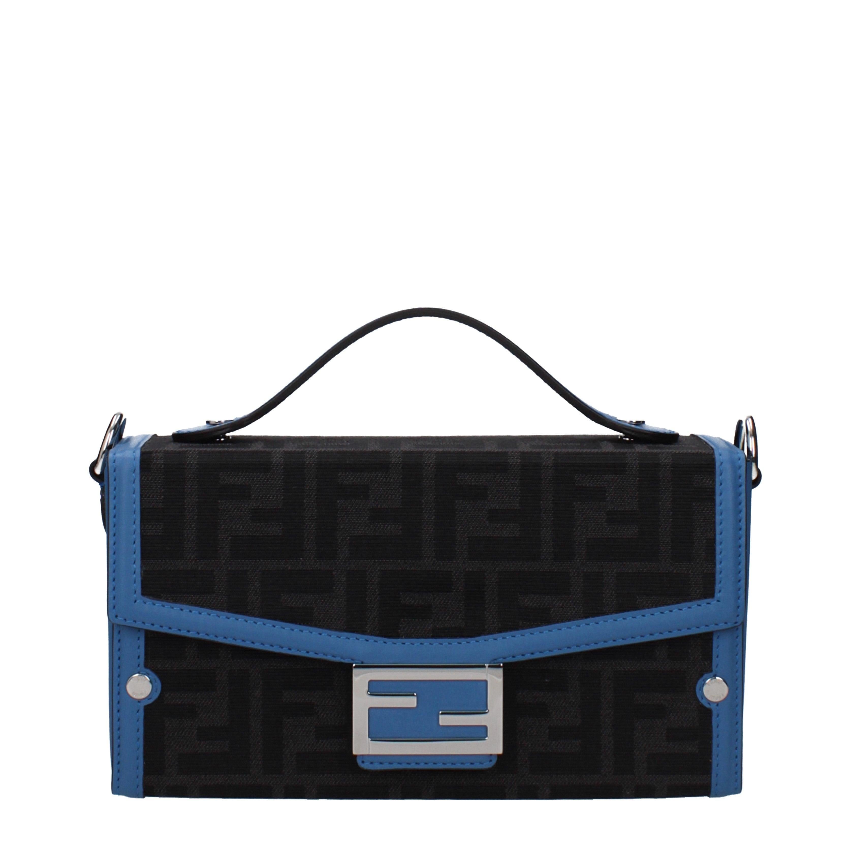 Fendi Zucca FF Baguette Blue