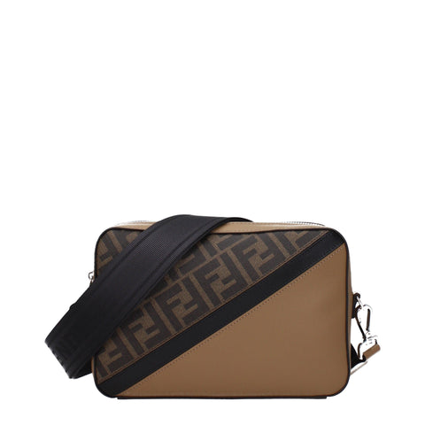 Fendi Diagonal Multicolour leather bag