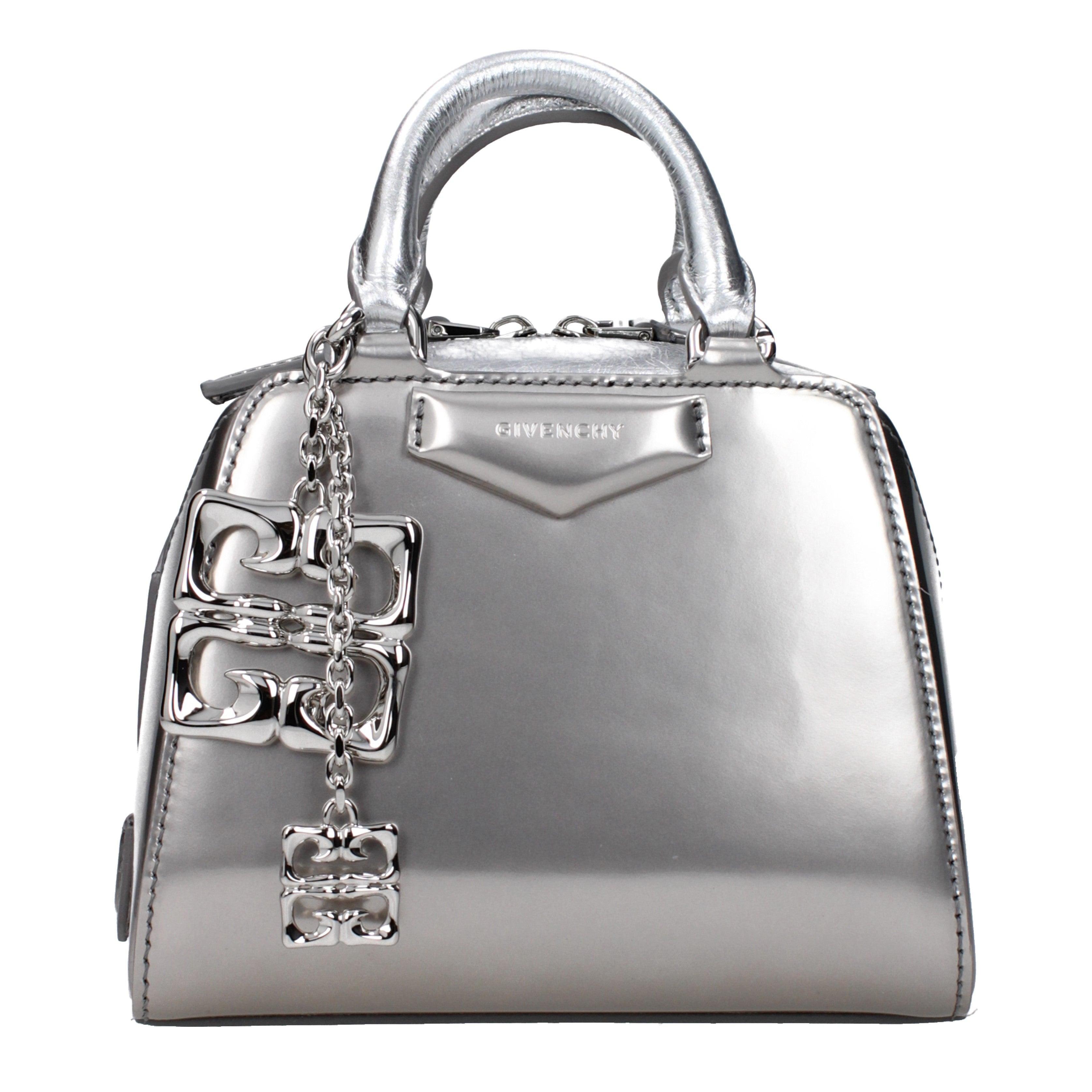 Givenchy Nano Antigona Cube bag in laminated leather with charm Main image