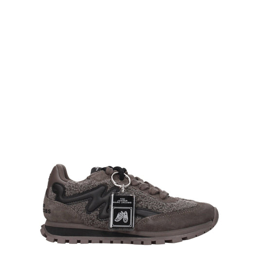 Marc Jacobs Grey Leather and Suede Shoes