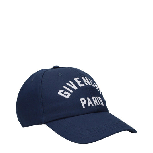 Givenchy Navy Blue Cotton Hat