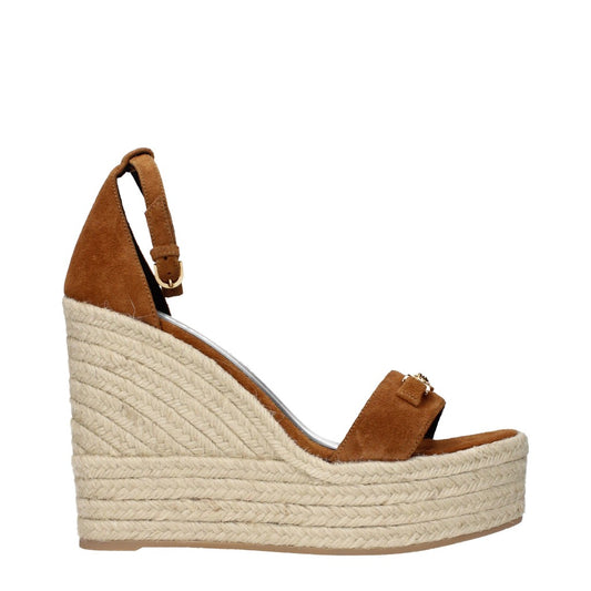 Versace Marrone Open Toe Sandals