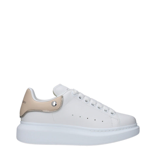 Alexander McQueen Bianco / Avena Sneakers