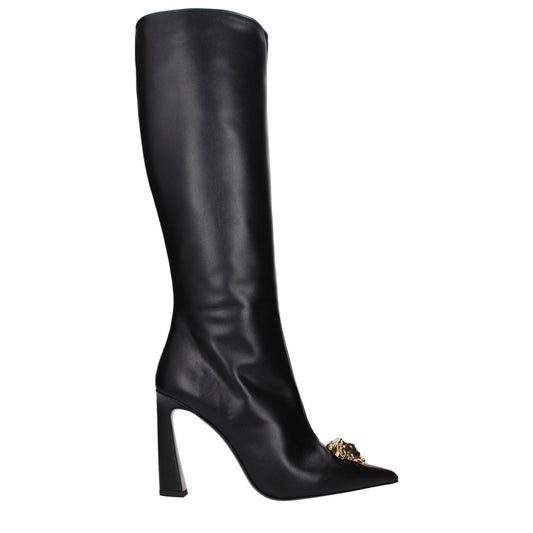 Versace Nero Pointed Toe Heels